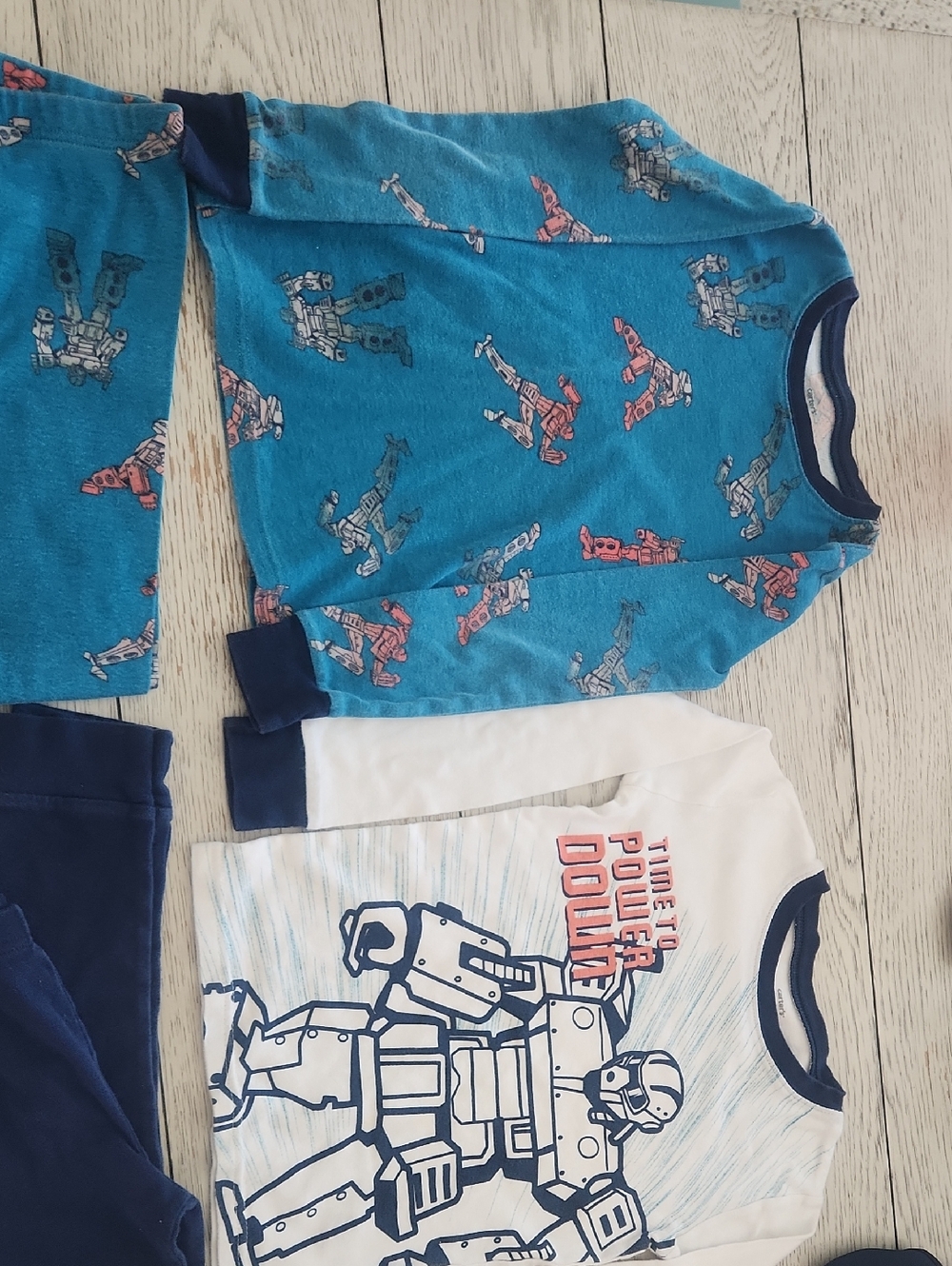 Carter's Robot Boys Pajama Set Long Sleeve